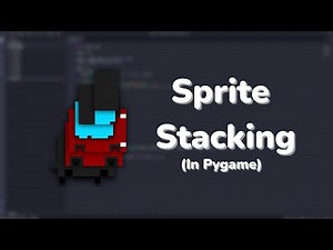 How to do simple sprite stacking in pygame