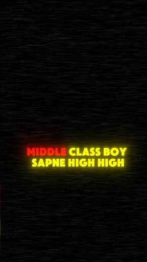 Middle Class Boy | Real Desi Rap | Hustle Anthem 🔥 | Indian Rap Song 2025