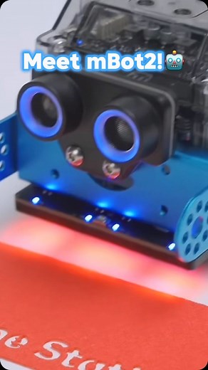 Makeblock Indonesia on Instagram: "🚀 Introducing mBot2: Your Coding Buddy! 🤖✨ Ready to dive into the world of coding and robotics? With mBot2, learning becomes more exciting! Equipped with color sensors and line-following sensors, mBot2 lets you build robots that can follow paths, detect colors, and perform all kinds of smart actions. 🔧 Key Features: ✔️ Color Sensor: Detects colors and responds accordingly. ✔️ Line Sensor: Follows lines and navigates with precision. ✔️ Compatible with Scratch