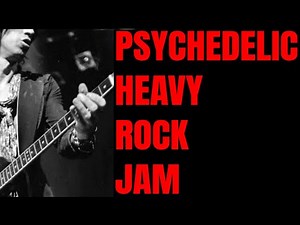 Heavy Psychedelic Jam | Rolling Stones Style Rock Guitar Backing Track (E Minor)