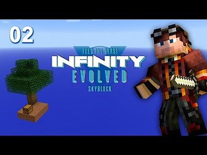 Industrial Minecraft Skyblock - Modded Map Walkthrough #02 FTB Infinity Evolved Skyblock