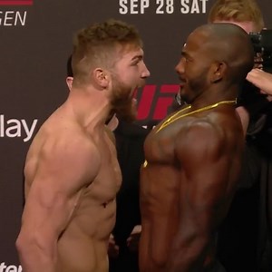 UFC on Instagram: "The Hulk brought the intensity during face offs at #UFCCopenhagen "