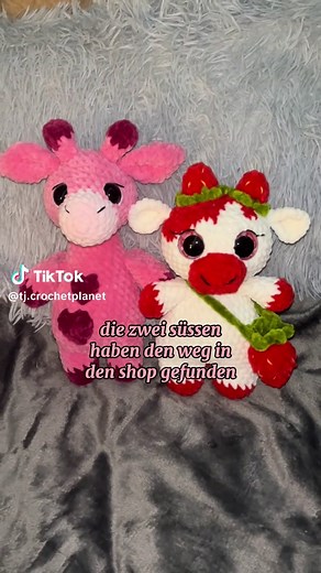 Crochet Amigurumi Giraffe and Cow Tutorial