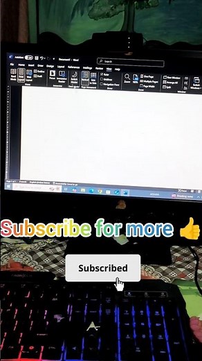 How to switch White mode to dark mode in Microsoft office word #msword #shortcutkey #computer