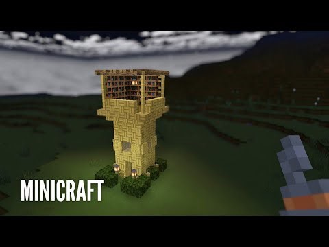 I Built a Bamboo Library Castle in Minecraft