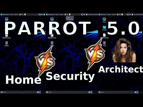 Parrot 5.0: [Home] vs [Security] vs [Architect]