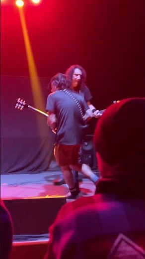 AC/DC tribute band Bonfire from Los Angeles, shredding the Whole Lotta Rosie solo #matthuett