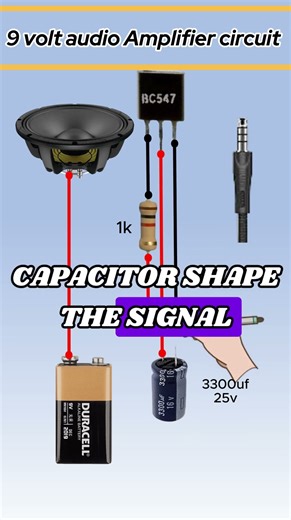 Audio Amplifier Circuit #shortsvideo #shorts #audio