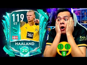 😳 SOLO LOS QUE PAGAN TIENEN ESTA CARTA ¡ASI JUEGA HAALAND 119 PRESENTE Y FUTURO en FIFA MOBILE!