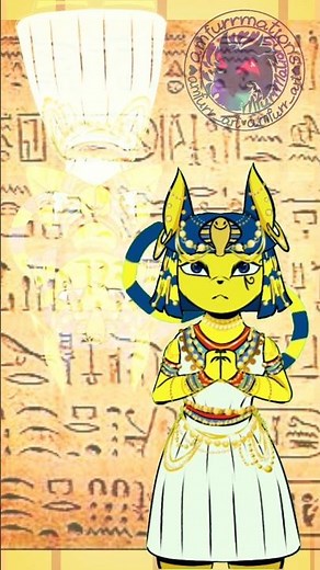 Egyptian trend 🐱🇪🇬 || #ankha #egyptian #trend #yellowcat