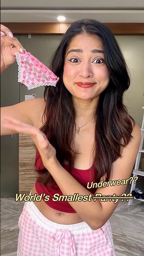 Trying World’s Smallest Underwear 😩