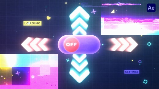 Crazy Shapes Logo Intro