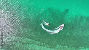 Ilica Beach Drone Video, Ayayorgi Coast Summer Season in the Aegean Sea, Cesme Alacati, Izmir Turkiye (Turkey)