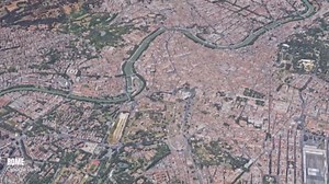 Rome – Aerial View of Its Main Landmarks