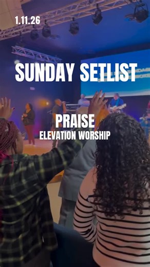 This Sunday’s setlist is all about lifting up the name of Jesus. Come ready to worship with us! Here’s the setlist for 1.11.26 ✨ 1️⃣ Praise 2️⃣ I Know A Name 3️⃣ Send Me #SundaySetlist #WorshipTogether #PraiseAndWorship | Transformation Life Church
