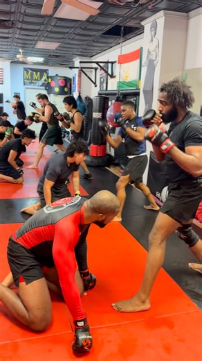 Good defensive drill for MMA. Defend Takedowns and push the Cardio ✅ #training #mma #brooklyn #mixedmartialarts #brooklynmixedmartialarts | Brooklyn Mixed Martial Arts