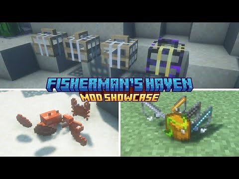 ENHANCED FISHING in Minecraft! | Fisherman's Haven Mod Review
