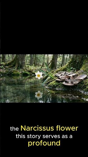 The Tragic Origin of the Narcissus Flower 🌼 #ancientgreece #history #mythology #celticfolklore
