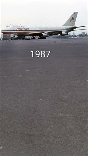 American Airlines Livery Evolution #787dreamliner #737700 #757 #747 #dc10 #707