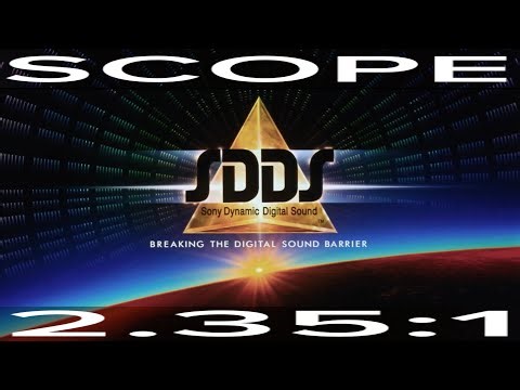 Sony Dynamic Digital Sound (SDDS) Trailer (1993-1999 or 2009?) (SCOPE)