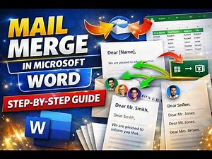 How to Use Mail Merge in Microsoft Word Step by Step Guide