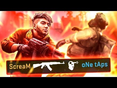 Most Impressive One Taps from ScreaM! (INSANE SHOTS)