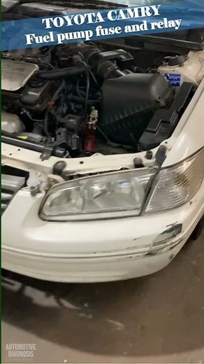 Camry 96-2002 Fuel Pump Relay & Fuse Location