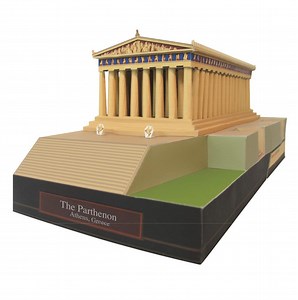The Parthenon, Athens, Greece, Building, DIY Paper Model Sculpture, Papercraft, Paper Craft Template Kit, Printable, Pdf - Etsy