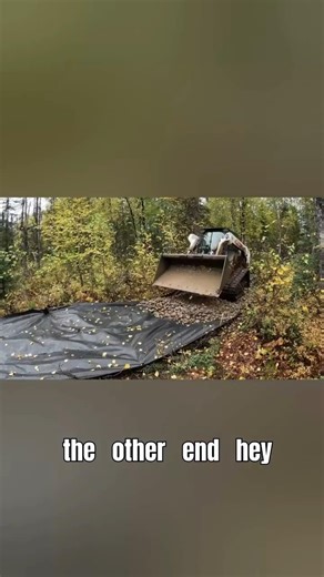 Building a Bulletproof Road in the Boreal Forest (Log & Gravel ASMR)