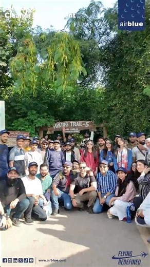 Airblue hike for a cleaner tomorrow!