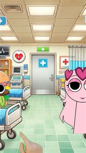 Hospital Rescue – Cleaning the Sick Sprunki! #sprunki #asmr #animation #funny #animation #cartoon