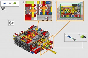 LEGO Technic 42143 Ferrari Daytona SP3 – instructions errors and fixes – RacingBrick