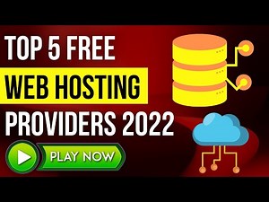 Top 5 Free Webhosting Providers in 2022 [No Credit Card Required]