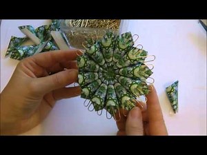 FLOWER ORNAMENT TUTORIAL