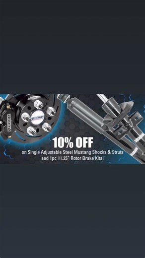 2.2K views · 20 reactions | Strange~ 10% off of Mustang Shocks and Struts as well as 1pc 11.250” Forged Steel Rotor Brake Kits! #racestrange #teamstrange #Strangeshocks #strangebrakes Rear~ 1pc Forged steel brake kits~ https://strangeengineering.racing/7t4 Front~ 1 pc Forged steel brake kits~ https://strangeengineering.racing/gkz Mustang Shocks and Struts- https://strangeengineering.racing/9j9 | Strange Engineering | Facebook