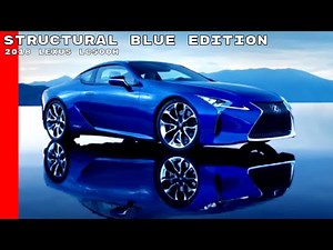 2018 Lexus LC500h Structural Blue Edition