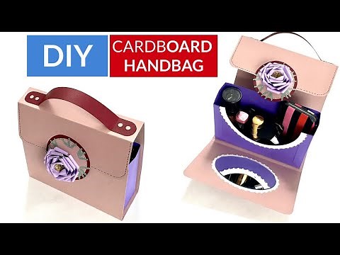 DIY cardboard handbag tutorial | DIY handbags and purses | Easy handbag tutorial - Tutorial - 62