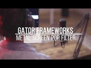 Gator Frameworks Metal Screen Pop Filter