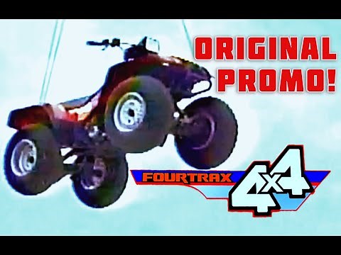 FIRST LOOK! 1986 Honda Fourtrax 4x4 350 ... Original Promo Video !