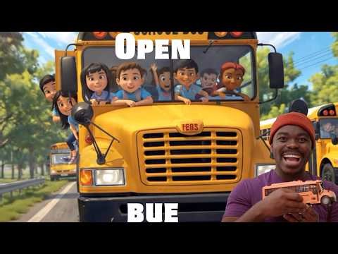 The Wheels On The Bus Go Round and Round • Nursery Rhymes Song in TWI with Lyrics