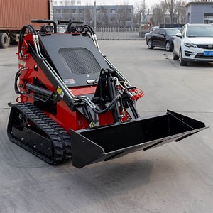 [Hot Item] Small Skid Steer Loader Walk Behind Crawler Mini Skid Steer Loader