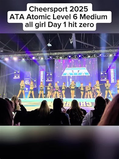 Cheersport 2025: ATA Atomic Level 6 All-Girl Performance