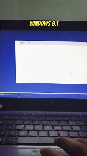 installation of windows 8.1