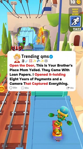 176K views · 2.7K reactions | Open the door, this is your brother's place mom yelled. They came with loan papers. I opened it-holding eight years of payments and a camera that captured everything. #reddit #redditstories #storytime | Trending qms | Facebook