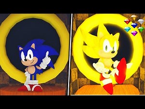 Some Generic Sonic RP (1.3) – ALL Chaos Emerald Locations & Super Sonic (Sonic Roblox Fangame)
