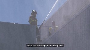 3.8K views · 62 reactions | It’s a bird, it’s a plane, it’s a … fire truck? No need to be alarmed if you caught us at the Perth International Airport recently testing the fire systems. Check out the video to see how we’re working closely together with Perth Airport to keep travellers safe. Perth Airport | Fire & Rescue Service of Western Australia | Department of Fire and Emergency Services WA | Facebook