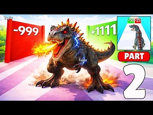 Dinosaur Evolution Dino Run – Epic Dino Runner Gameplay Walkthrough Part 2 (iOS, Android)