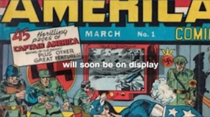 Historic Superman, Captain America comics going to Smithsonian