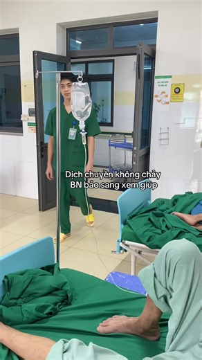 Dịch chuyền không chảy: bác sĩ và điều dưỡng xử lý như thế nào