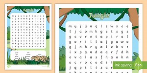 Jungle Word Search